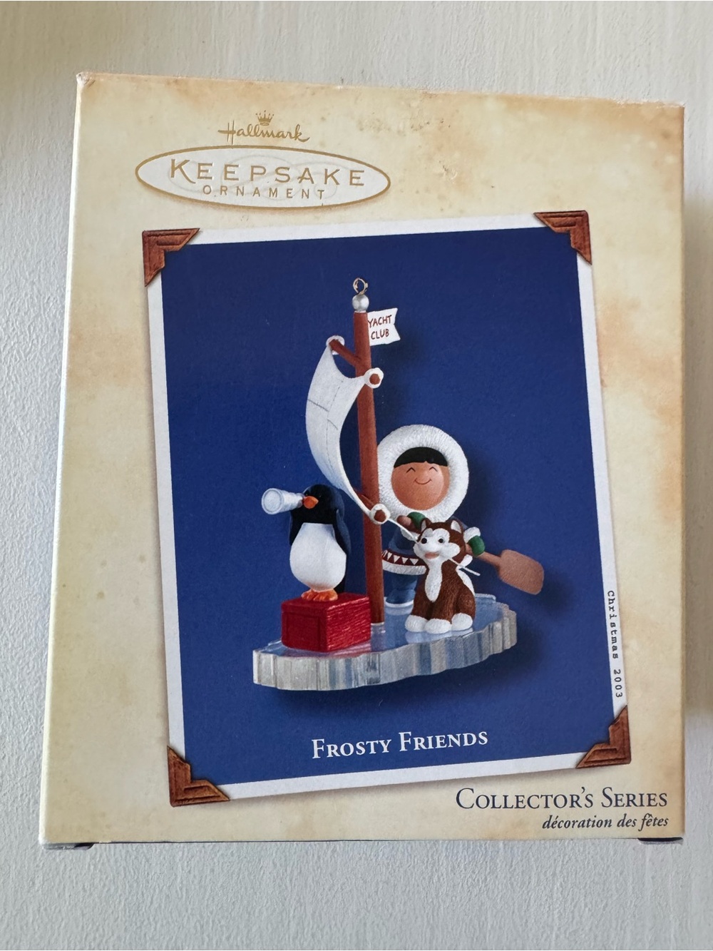 Hallmark Keepsake Frosty Friends #24 Christmas Ornament, Collector Series MIB